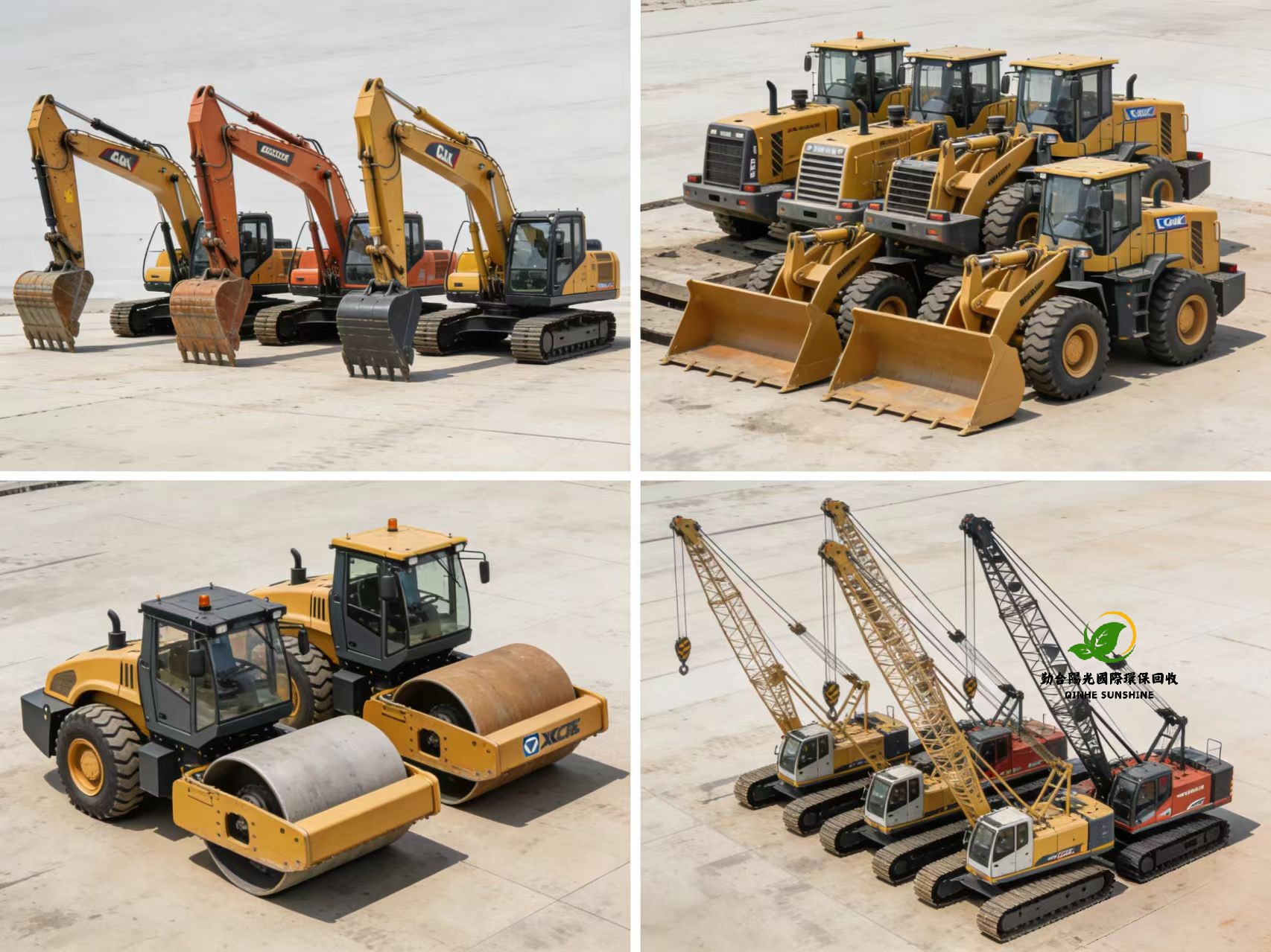 香港工程机械整机回收 重型设备怎么处理？自有场地一站式回收