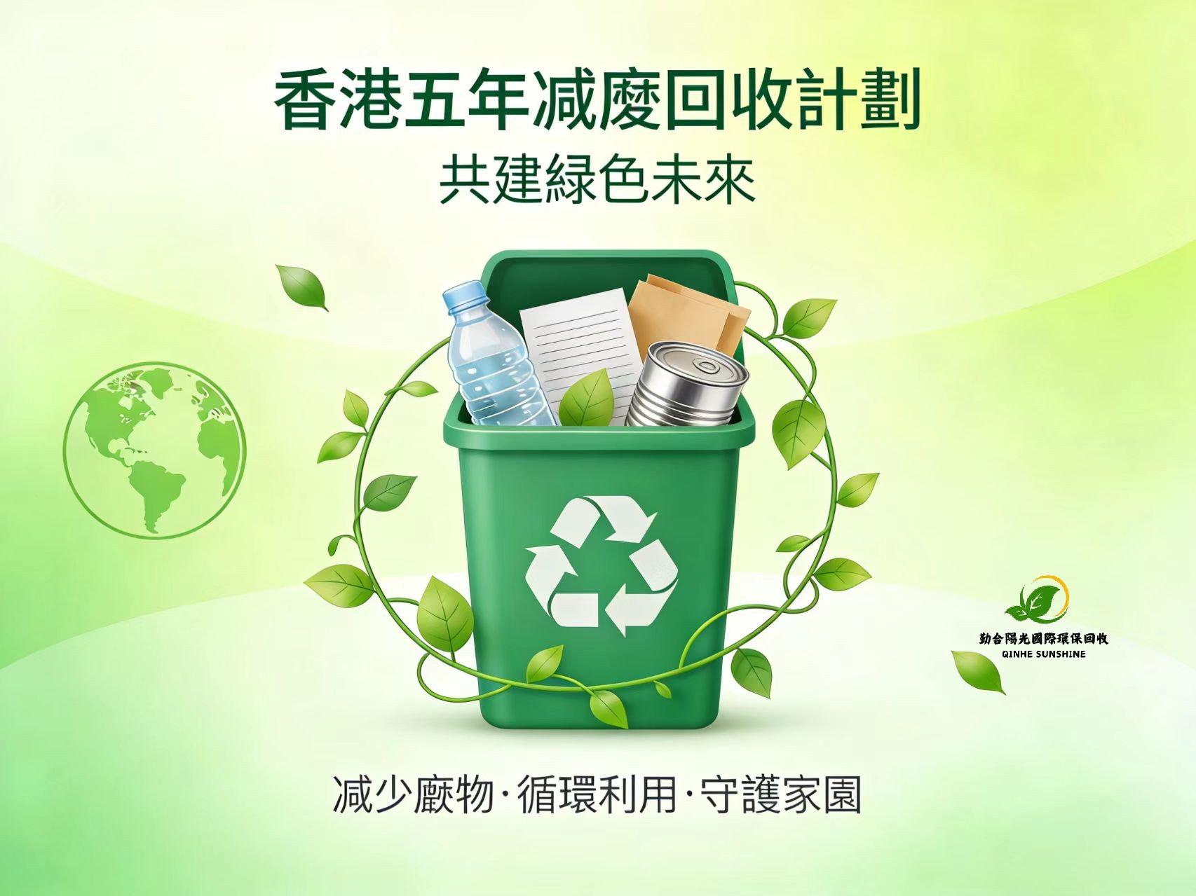 响应「五年减废回收计划」，业界定立智慧回收新里程